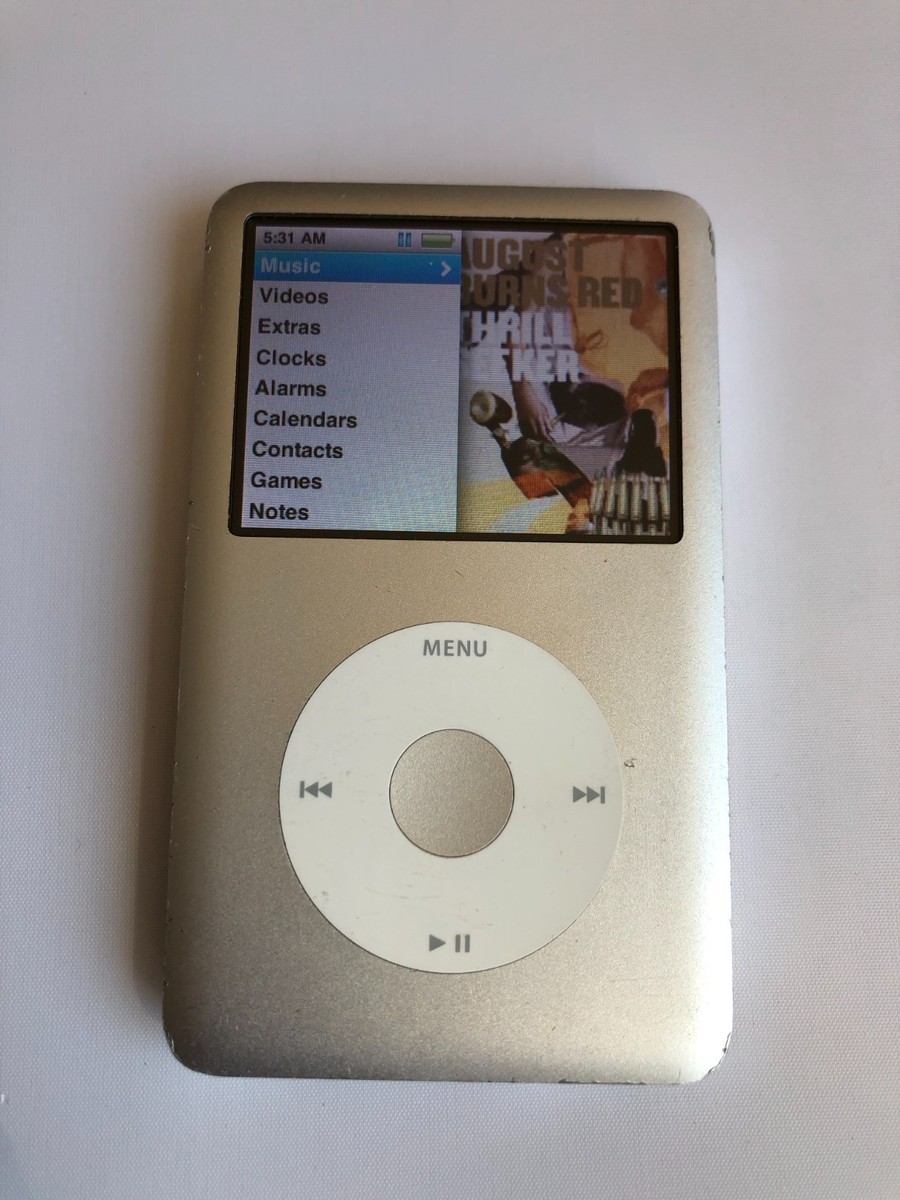 Apple iPod classic 7th Generation Silver (120GB) #7300-2 | eBay