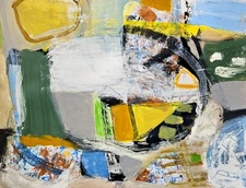 14x11 OOAK Original Painting Abstract Art Expressionist Textured SIGNED