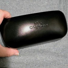 Coach New York Black Hard Shell Eyeglasses Sunglasses Case Replacement