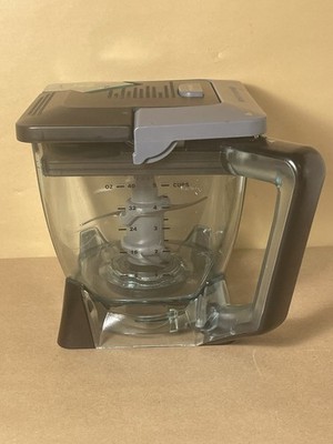 Ninja Blender 40 oz Clear Processor Bowl with Locking Lid and Blades