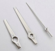 1 Set Simple Polished Silver Watch Hands For NH35 NH36 8x12x12.5mm