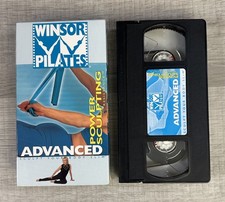 Winsor Pilates Advanced Power Sculpting With Resistance Workout VTG VHS Tape