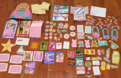 vintage 1980-1985 accessoire carton photos image décoration MATTEL poupée BARBIE - Photo 1/4