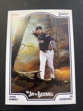 2025 Topps X Bob Ross the Joy of Baseball - Jose Ramirez #44