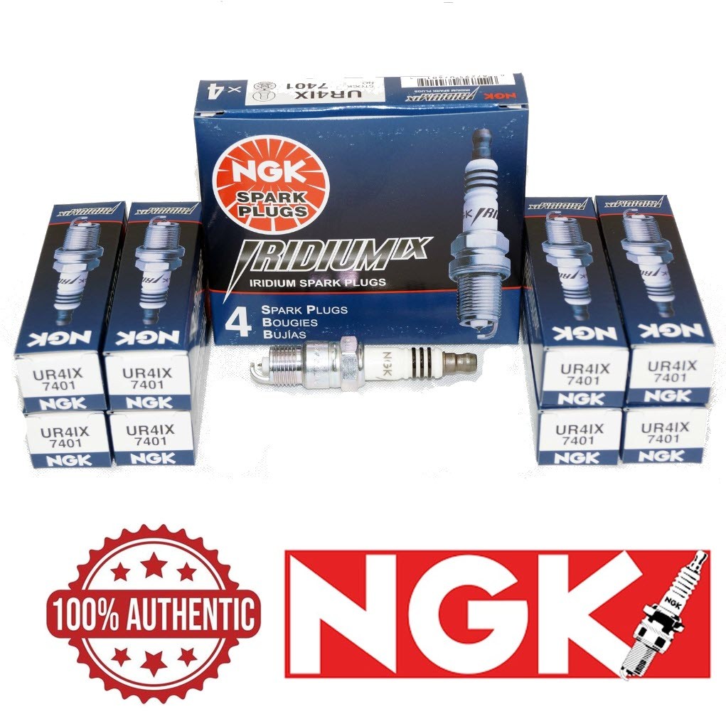 Set of 8 Genuine NGK 7401 UR4IX Iridium IX Spark Plugs