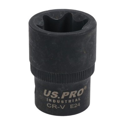 Innengewinde Schlagschrauber Torx Stern E Buchse 3/8 Zoll Antrieb flach E5 - E24