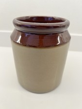 Pearsons of Chesterfield pottery storage jar 6in high