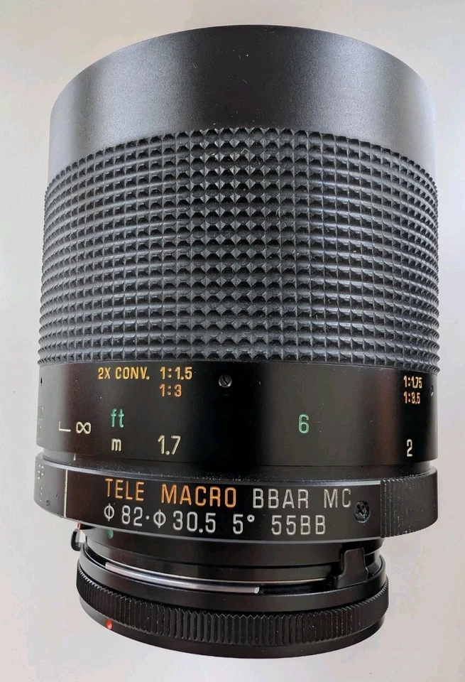 Tamron SP Adaptall 2 500mm f/8 55BB Telephoto Mirror Camera Lens & 01F Doubler - Image 3 of 4