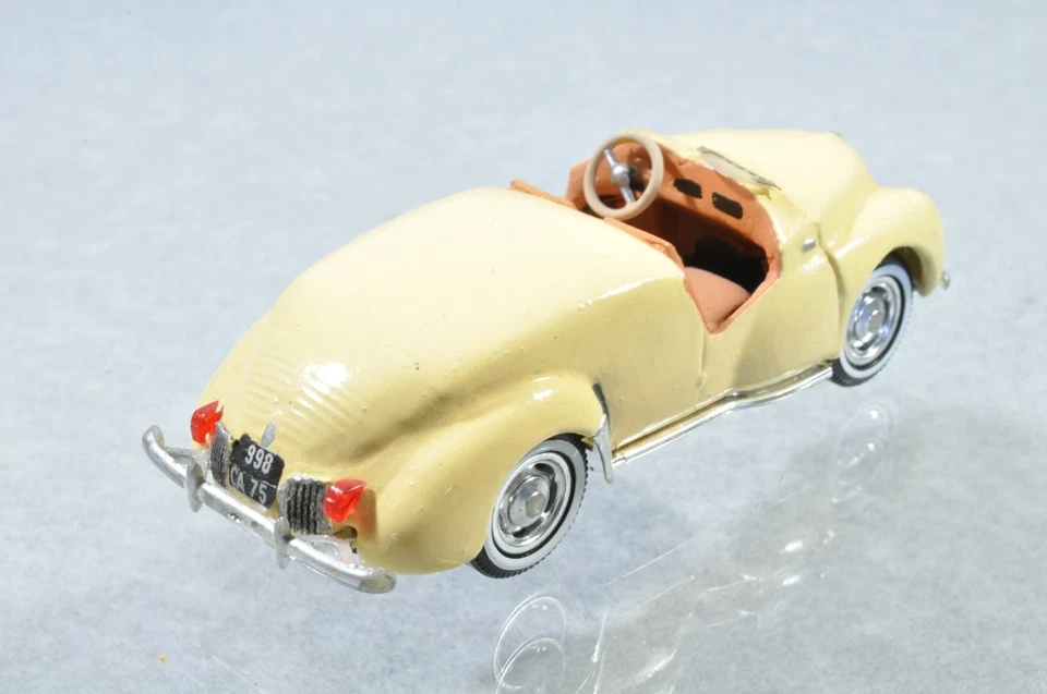 BK678 Fabrication Artisannal 1:43 1950 Renault 4CV Coupé Legros R/- - Photo 2/3