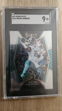 2021 Panini Select Trevor Lawrence #143 Rookie Card RC SGC 9 Mint. rookie card picture