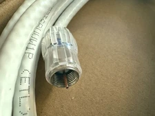 6ft RG6 Tri-Shield Coaxial Cable 75 Ohm – PCT A677TSBVVW1P – CATV Rated – ETL Ce