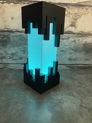 LED Lampe Pixel/ 3D gedruckt