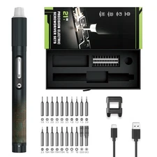 Mini Electric Screwdriver,Adjustable Torque Power Screwdriver Dual-mode Cordl...