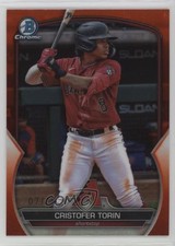 2023 Bowman Draft Chrome Orange Refractor 7/25 Cristofer Torin #BDC-148 09an