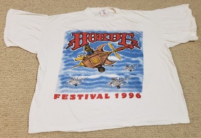 Vtg 1996 Horde Music Festival Blues Traveler Lenny Kravitz Rusted Root T Shirt