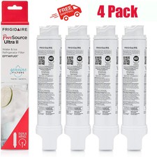 4 PACK NEW Frigidaire EPTWFU01 Pure Source Ultra II Refrigerator Water Filter