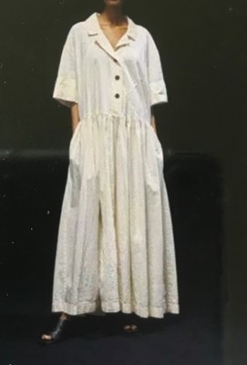La Vaca Loca Avantgarde pleated dress cardamon seed L(XL)