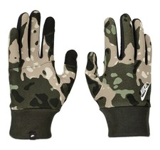 NWT Nike Youth Club Fleece 2.0 Gloves Printed Cargo Khaki/White Size S