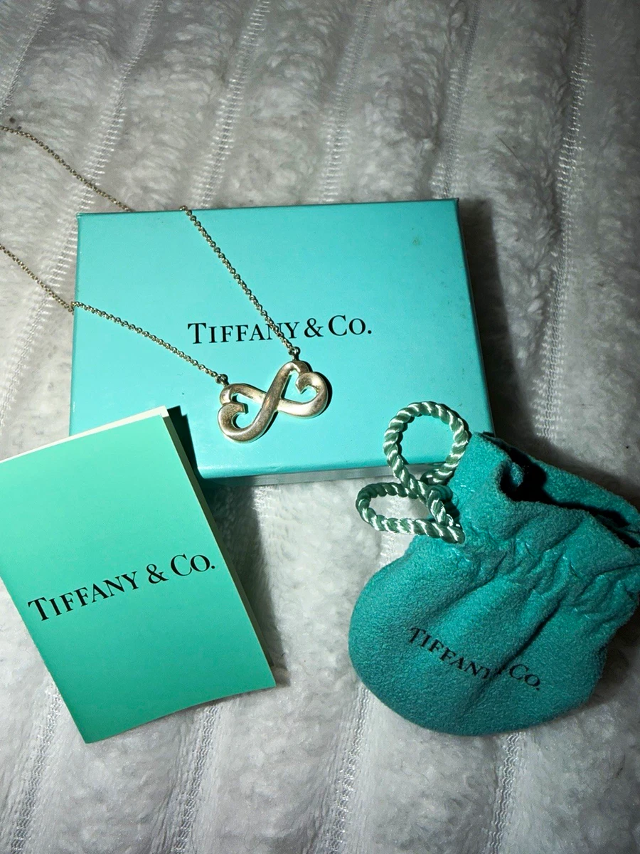 Tiffany Infinity Necklace for sale - eBay