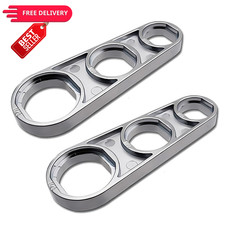 Saipe 2pcs Faucet Aerator Removal Wrench Tool, Multi-Use Silver