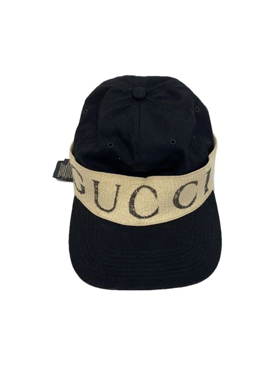 GUCCI cap XL cotton Black mens 492545 4hc56 Used | eBay