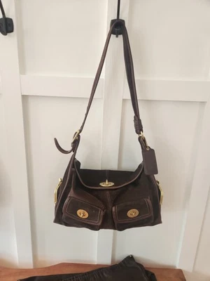 Coach Turn Lock Solid Bags & Handbags for Women for sale | eBay