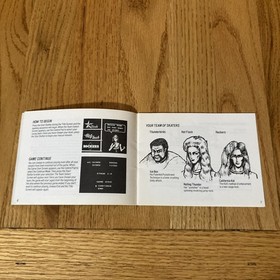 1990 Nintendo NES ROLLERGAMES Ultra Games Instruction Manual/Booklet