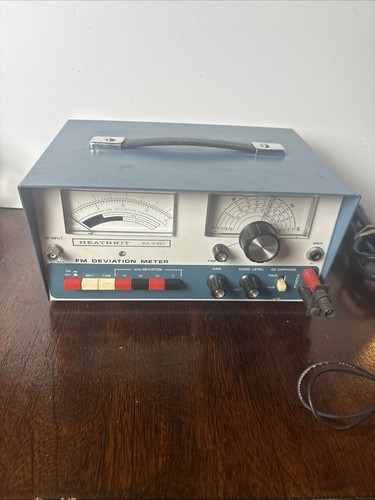 Heathkit IM-4180 FM Deviation Meter With Power Supply Working Rare Find - Picture 9 of 9