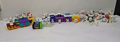 Lot Of 21 Vintage 101 Dalmatians- Rare Collectors Set! 8 Toys Are Interactive
