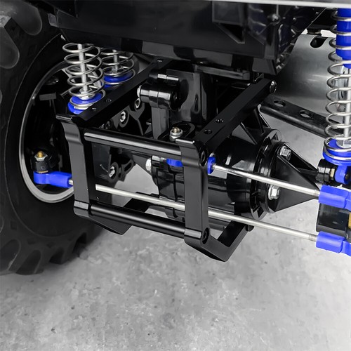 CNC Front Rear Servo Mount Bumper For 1/10 Tamiya Clod Buster-4×4×4 RC Car - Picture 11 of 13