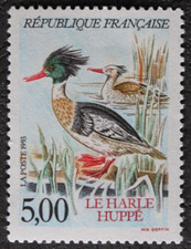 Timbre - FRANCE - Le Harle Huppé - Neuf ** - YT2788 - 1993