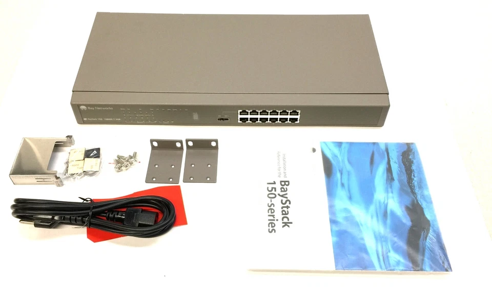 Bay Networks Baystack 152 12-Port 10Base-T Hub CG1001E13 NOS - Image 2 of 4