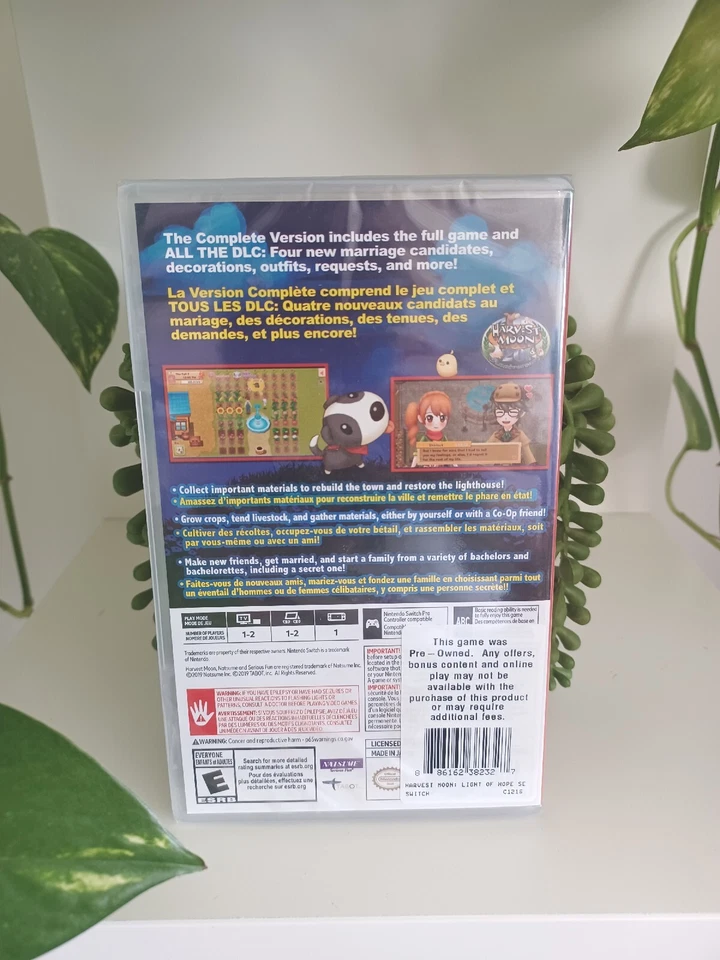 Harvest Moon: Light of Hope (S Edition) Nintendo Switch. [Factory Ref] (SEALED)  - Image 4 of 4