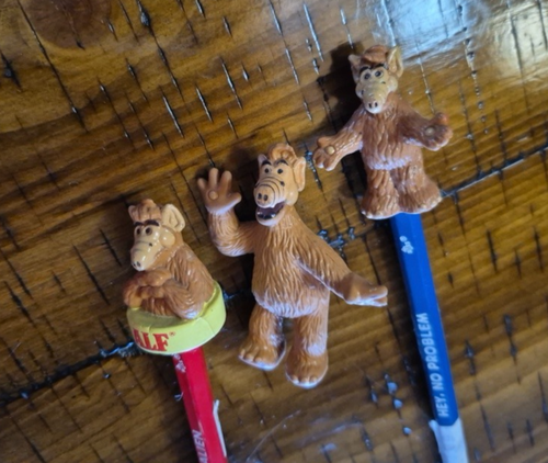 DE COLECCIÓN ALF 2 LÁPICES Y FIGURA HEY NO PROBLEM I'M A PEOPLE ALIEN 1988 - Imagen 14 de 14