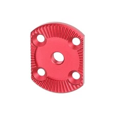 Aluminum M6 Rosette Replacement AccessoryRed-3669