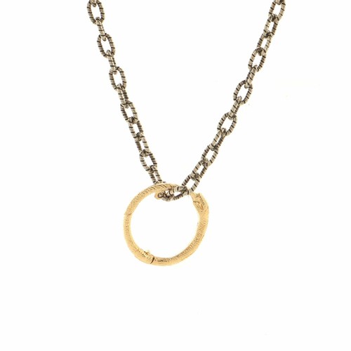 Gucci Snake Ring Pendant Necklace 