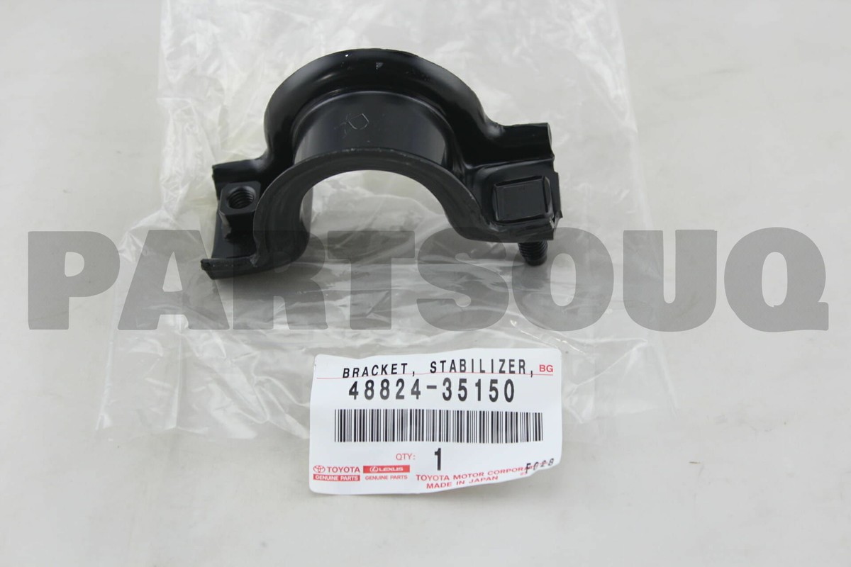 4882435150 Genuine Toyota BRACKET, FRONT STABILIZER, NO.1 RH 48824 