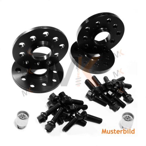 Placas de carril H&R negras VA 30mm & HA 40mm para Audi A4 Avant 8D5 1994-01 - Imagen 2 de 4