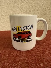 Vintage GM Arlington Truck Assembly Mug Made In USA