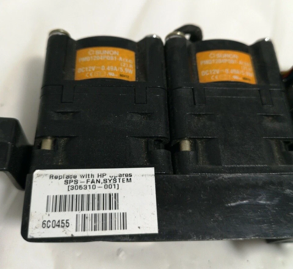 305310-001 Compaq COMPAQ BL20P G2 FAN ASSY - Image 3 of 4