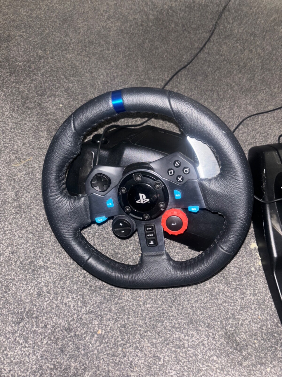 logitech g29 steering wheel, pedals, and game PS4 /PS5 . eBay