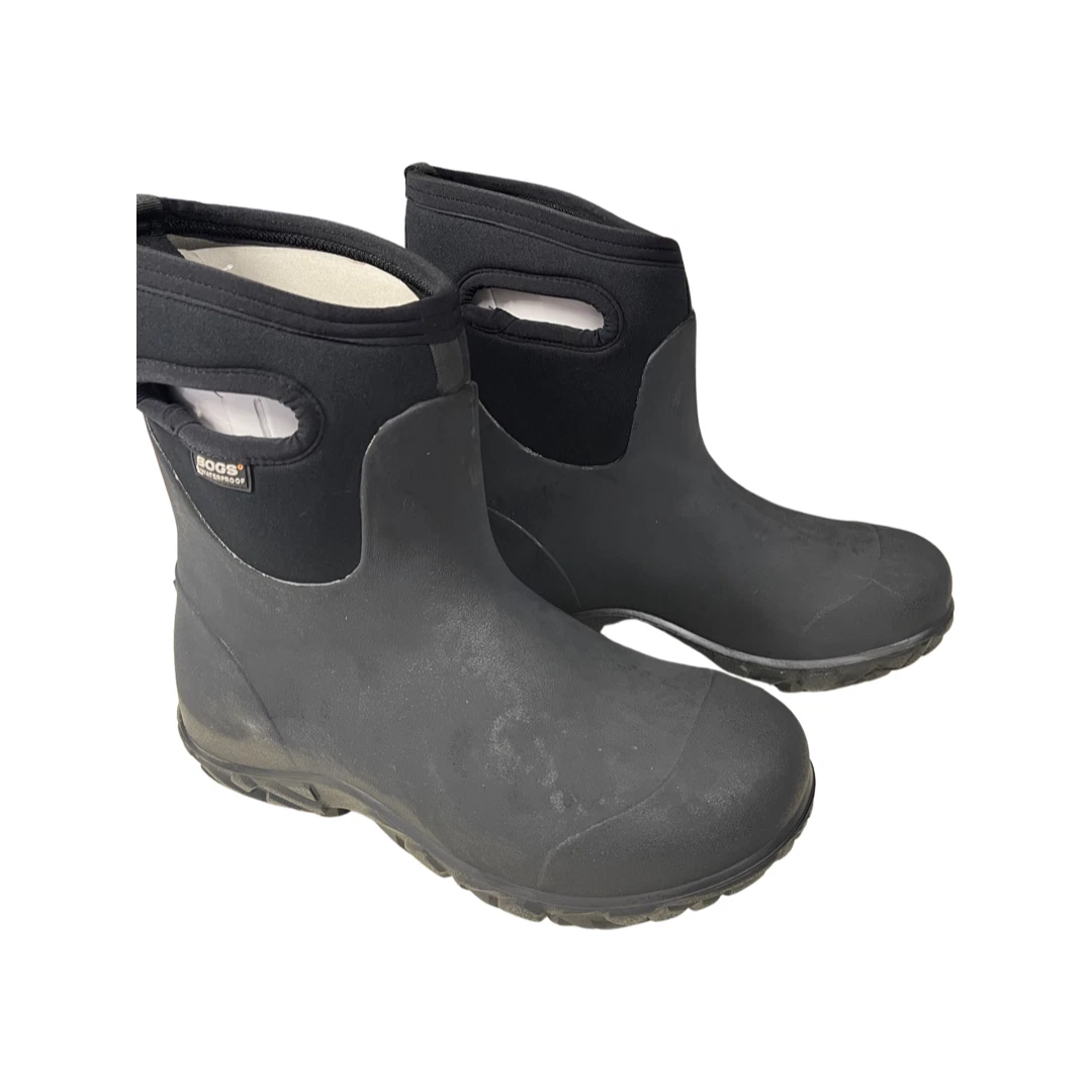 New in box BOGS Mens Workman MID Boots Black 72236