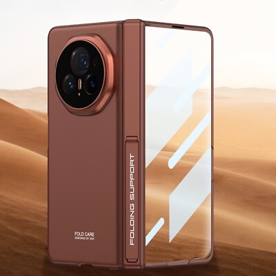 Für Honor Magic V3 GKK Integrierte Magnetische Faltbare Hülle mit Ständer Rot
