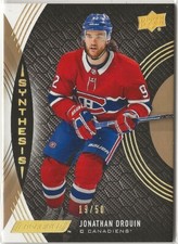 2018-19 Upper Deck Engrained Synthesis Grip Parallel #S17 Jonathan Drouin 19/50