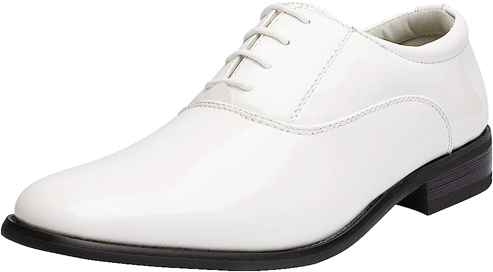VTG Peal & Co Brooks Brothers‎ Men Dress Shoes 9D White Wingtip Oxfords Leather Brooks Brothers White Dress Shoes for Men for sale | eBay main image 4