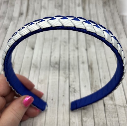 Cobalt and White School Hair Accessories - Picture 36 of 63