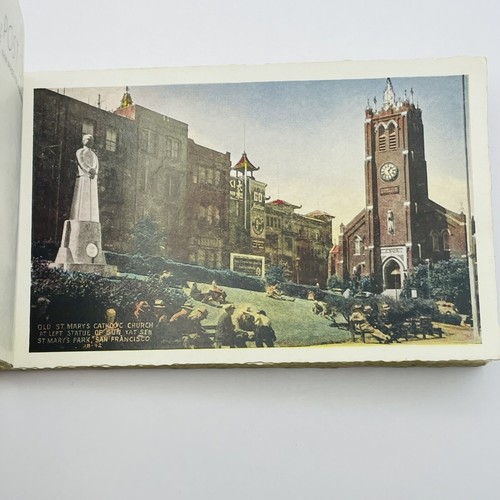 VTG Postcards Book (22) Unposted Lot J.C. Bardell San Francisco White Border - Picture 12 of 24