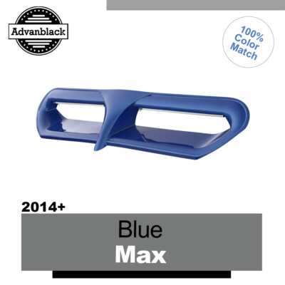 BLUE MAX For Harley Street/Electra Ultra Tri-Glide Batwing LED Vent Trim Insert