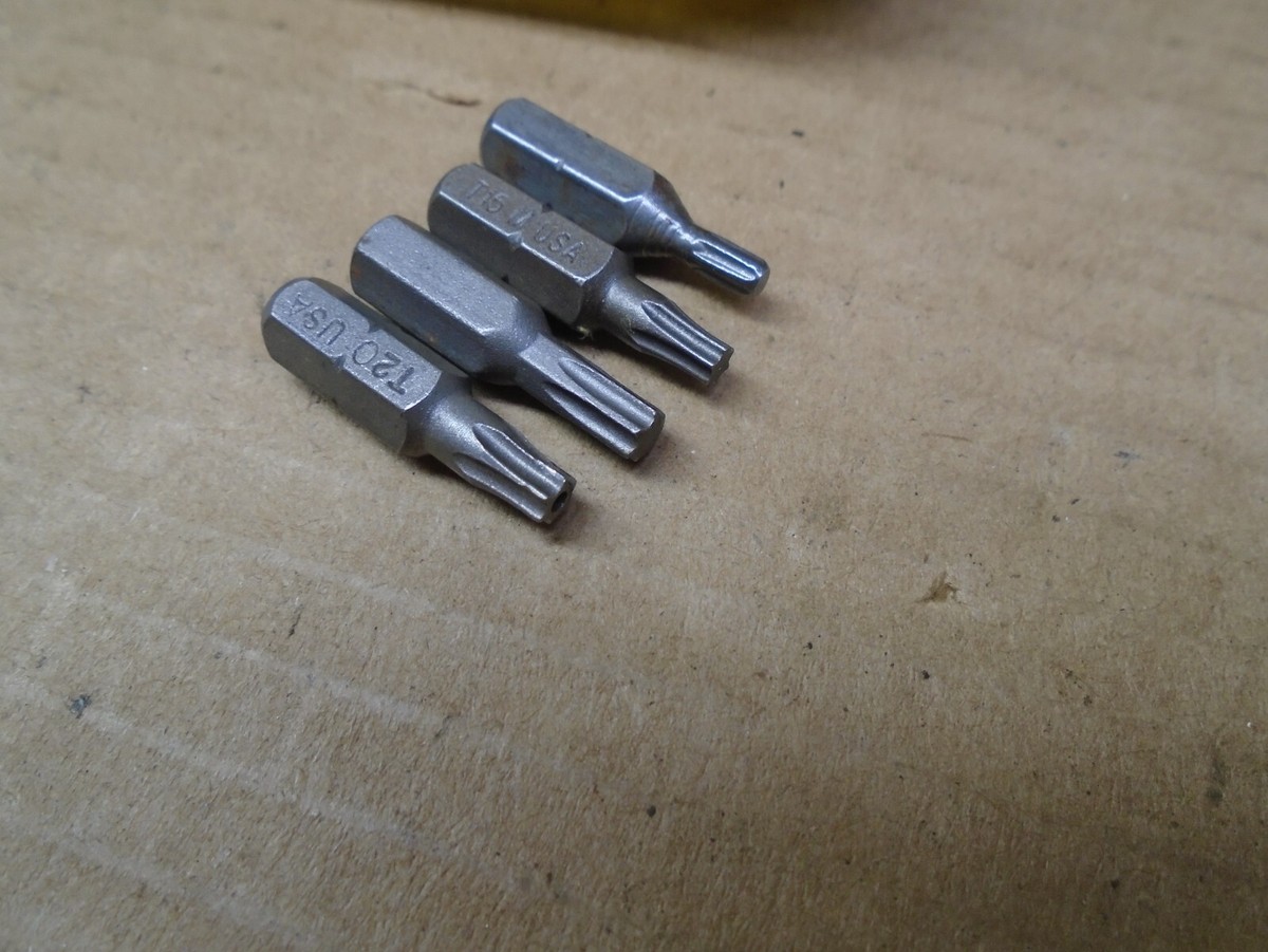 Craftsman USA Magnetic Bit Driver with 4 Torx Bits No 41467 | eBay