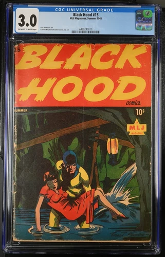 Black Hood Comics #15 CGC GD/VG 3.0 Off White to White MLJ Magazines/Archie